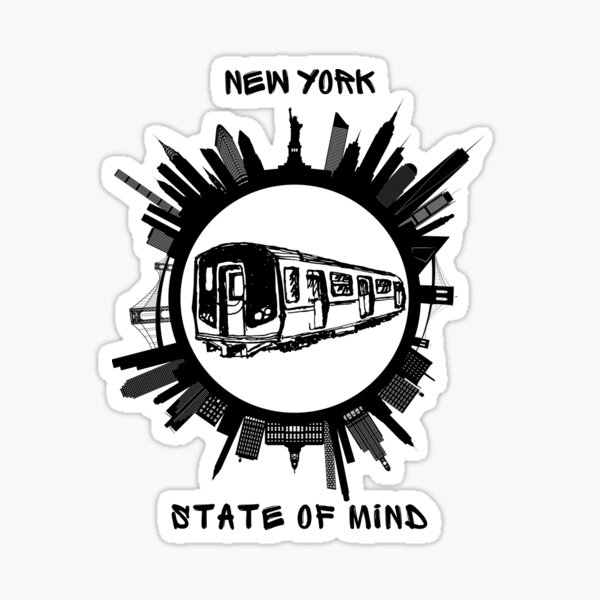 Item preview, New York State of Mind, Black Graphic designed and sold by LuxTeesNThings.