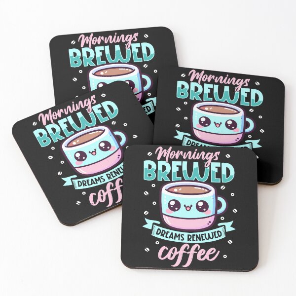 Item preview, Mornings Brewed Dreams Renewed Coffee designed and sold by RuggedCocoShop.