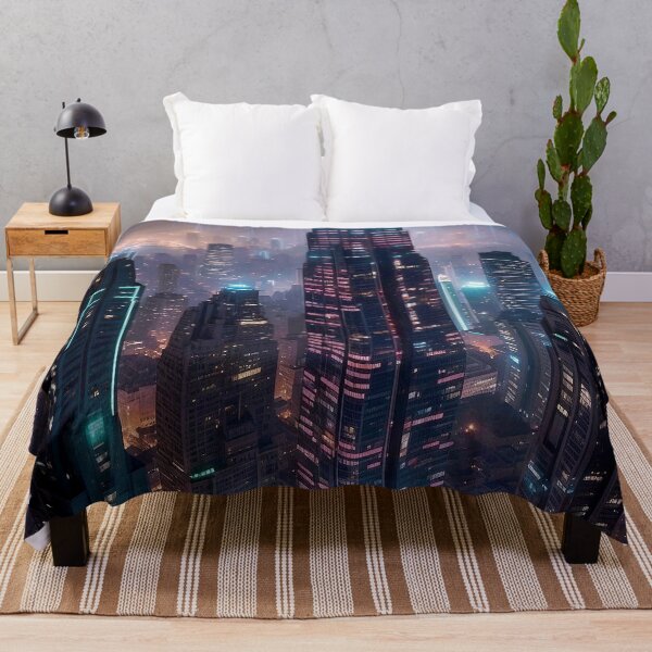 Item preview, Ciudad y colores cálidos designed and sold by ArtfullMinds.