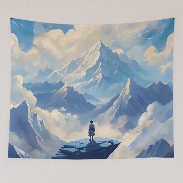 Aperçu de l'œuvre Ciels bleus créée et vendue par ArtfullMinds.