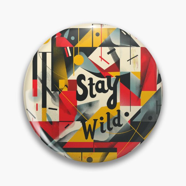 Item preview, Abstract Geometry: Expressing 'Stay Wild designed and sold by Ace Apparel  Attire.