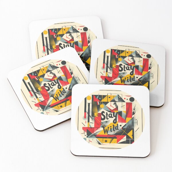 Item preview, Abstract Geometry: Expressing 'Stay Wild designed and sold by Ace Apparel  Attire.
