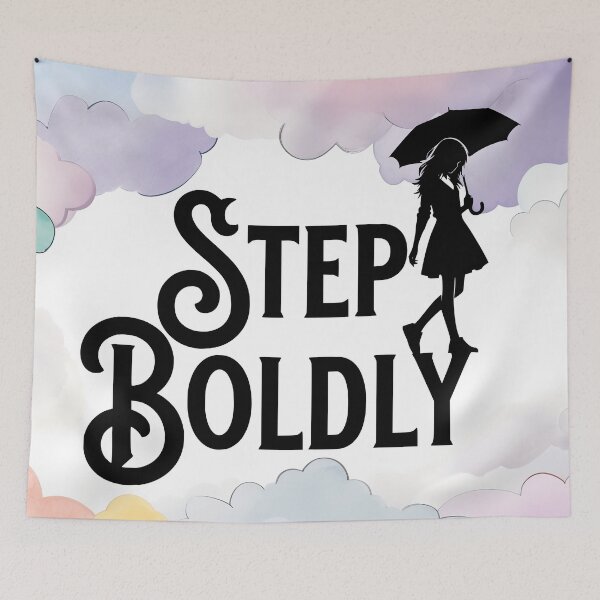 Item preview, Nevermoor Book Series - Step Boldly designed and sold by humnoo.