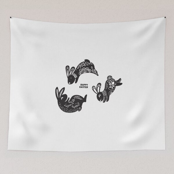 Item preview, Playful Easter Bunny designed and sold by GRINspiration.