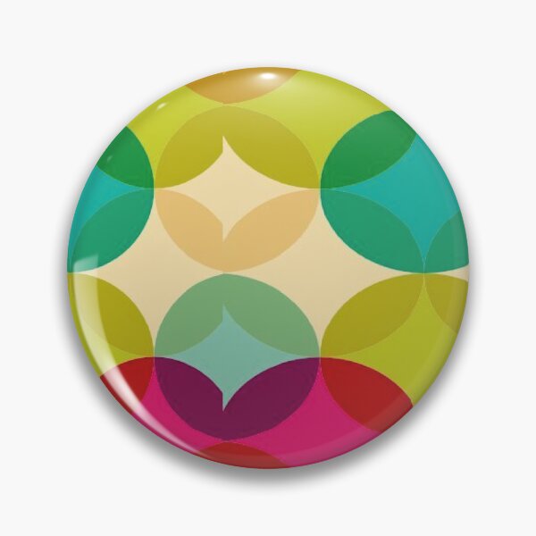 Item preview, beautiful colored circles with transparency, patterns designed and sold by ninabynina.