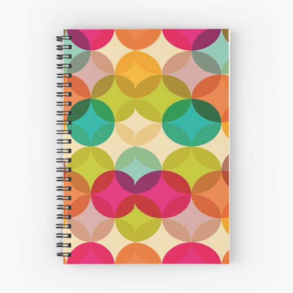 Item preview, beautiful colored circles with transparency, patterns designed and sold by ninabynina.