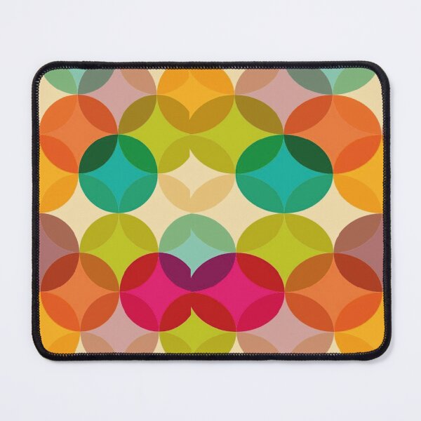 Item preview, beautiful colored circles with transparency, patterns designed and sold by ninabynina.