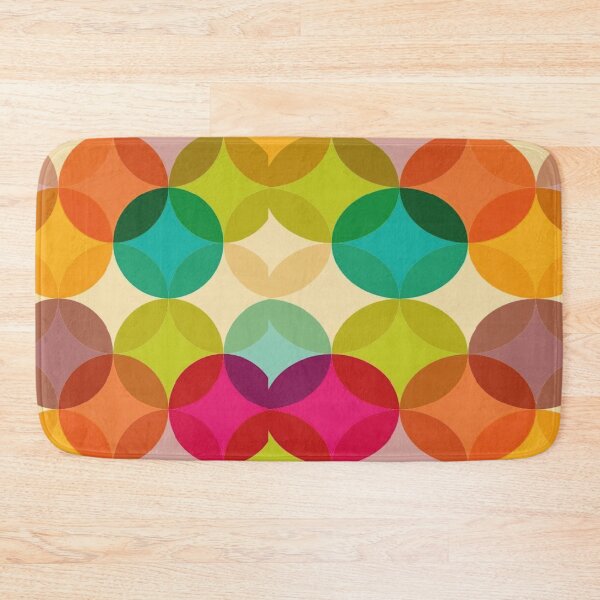 Item preview, beautiful colored circles with transparency, patterns designed and sold by ninabynina.