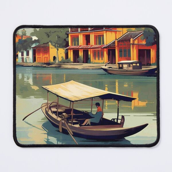 Item preview, Hoi An Vietnam Vintage Travel and Tourism Advertising Print designed and sold by posterbobs.