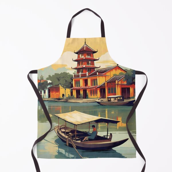 Item preview, Hoi An Vietnam Vintage Travel and Tourism Advertising Print designed and sold by posterbobs.