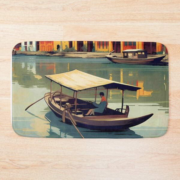 Item preview, Hoi An Vietnam Vintage Travel and Tourism Advertising Print designed and sold by posterbobs.