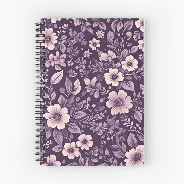 Item preview, Beautiful Floral Purple Pattern designed and sold by Ninjakandy.