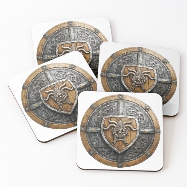 Item preview, Medieval Shield, Viking Shield, Logo, Sticker, Wall arts, Art Prints and More designed and sold by Kevin Lou.