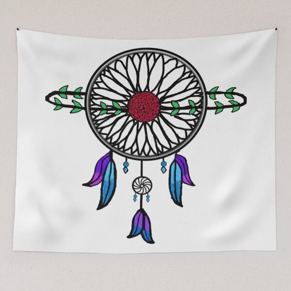 Item preview, Flower dreamcatcher  designed and sold by Jenjf.
