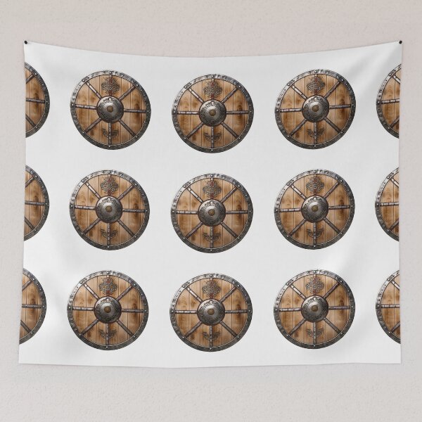 Item preview, Medieval Shield, Viking Shield, Logo, Sticker, Wall arts, Art Prints and More designed and sold by Kevin Lou.