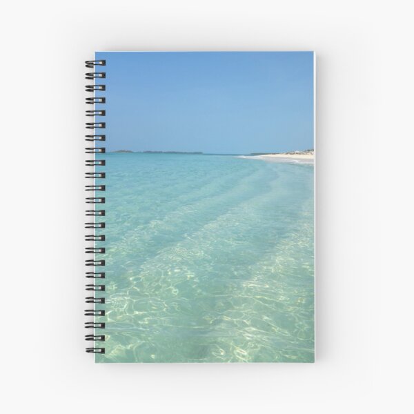Waves of Sand - Bita Bay Spiral Notebook