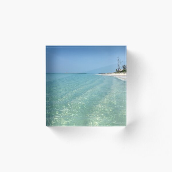 Waves of Sand - Bita Bay Acrylic Block