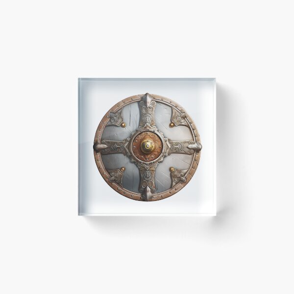 Item preview, Medieval Shield, Viking Shield, Logo, Sticker, Wall arts, Art Prints and More designed and sold by Kevin Lou.