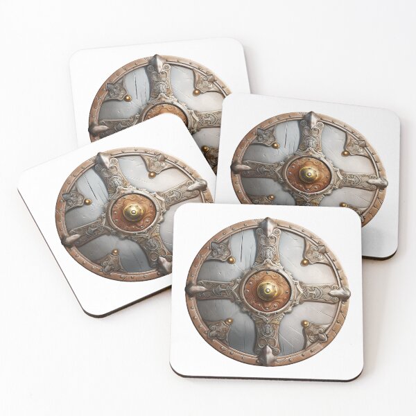 Item preview, Medieval Shield, Viking Shield, Logo, Sticker, Wall arts, Art Prints and More designed and sold by Kevin Lou.