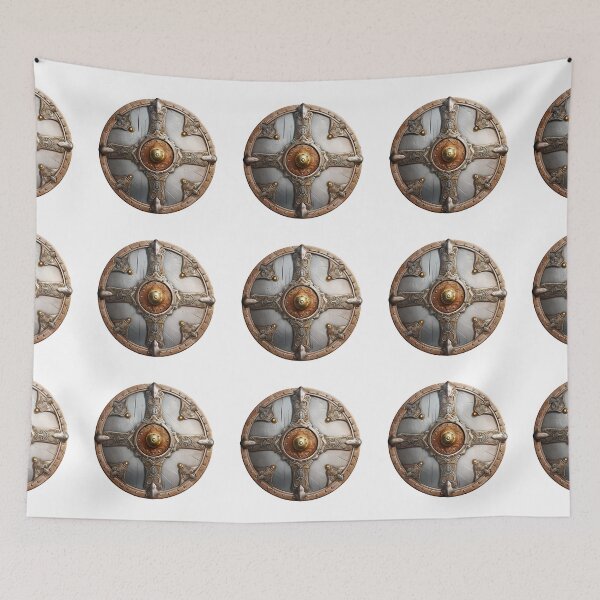 Item preview, Medieval Shield, Viking Shield, Logo, Sticker, Wall arts, Art Prints and More designed and sold by Kevin Lou.