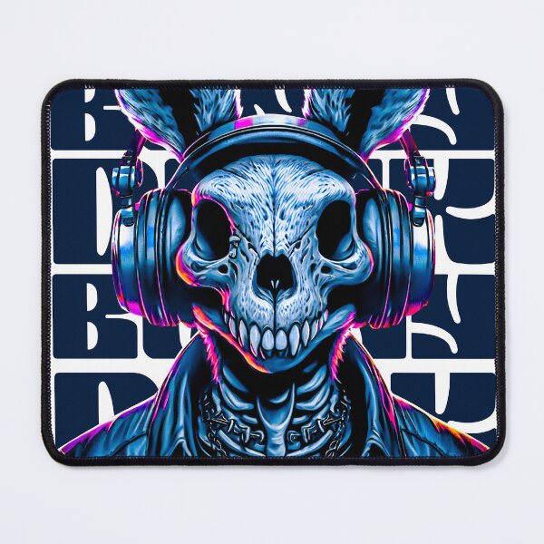 Item preview, Colorful Skull Easter Bunny Rabbit Rock Roll Music designed and sold by Horizon Cartoon.