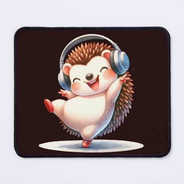 Item preview, Cute hedgehog dancing! designed and sold by fribabywonder.