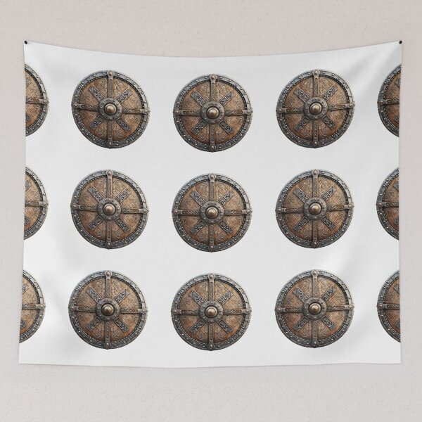 Item preview, Medieval Shield, Viking Shield, Logo, Sticker, Wall arts, Art Prints and More designed and sold by Kevin Lou.