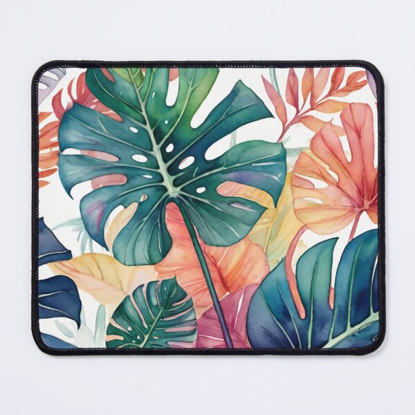 Artikelvorschau, Aquarell Monstera entworfen und verkauft von JamieRainbow.