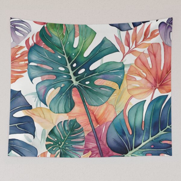 Item preview, Watercolor Monstera designed and sold by JamieRainbow.