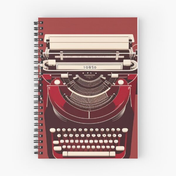 Item preview, Classic Vintage Retro Red Typewriter designed and sold by TheDarkWardrobe.
