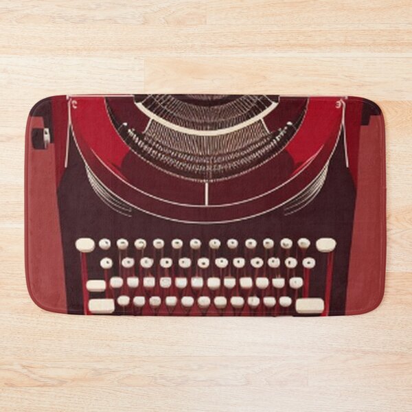 Item preview, Classic Vintage Retro Red Typewriter designed and sold by TheDarkWardrobe.