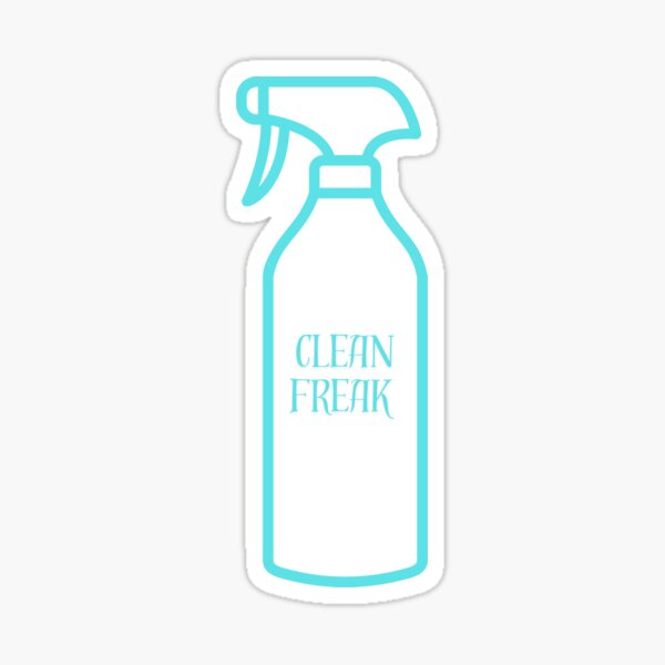 Item preview, Clean freak sticker designed and sold by jckali.