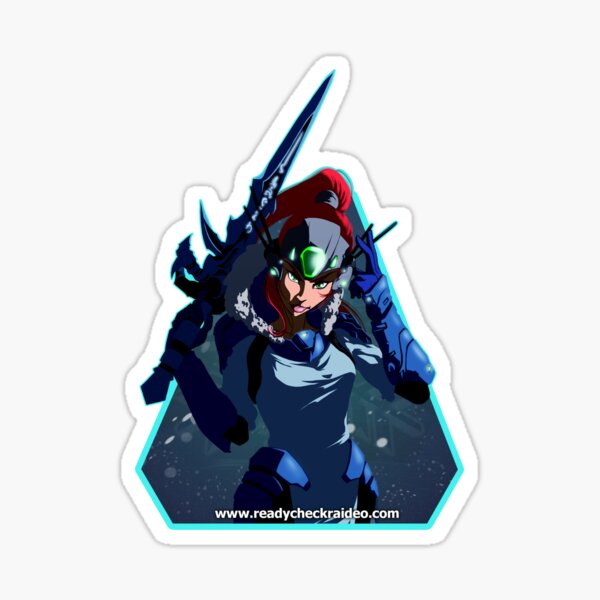 Snowbound Val Sticker