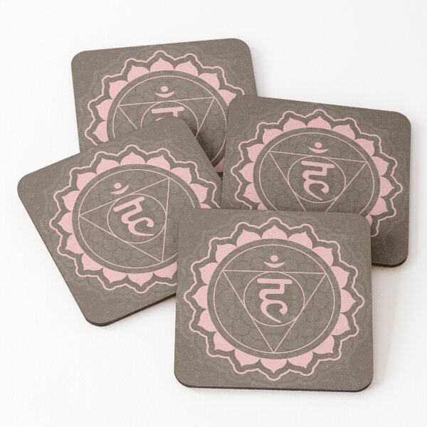 Item preview, Throat Chakra Mandala - Earth + Rose designed and sold by Irene Estelle.