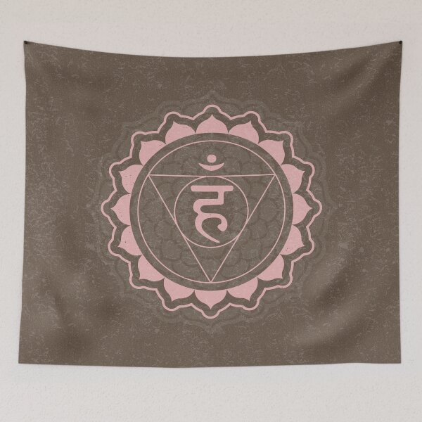 Item preview, Throat Chakra Mandala - Earth + Rose designed and sold by Irene Estelle.