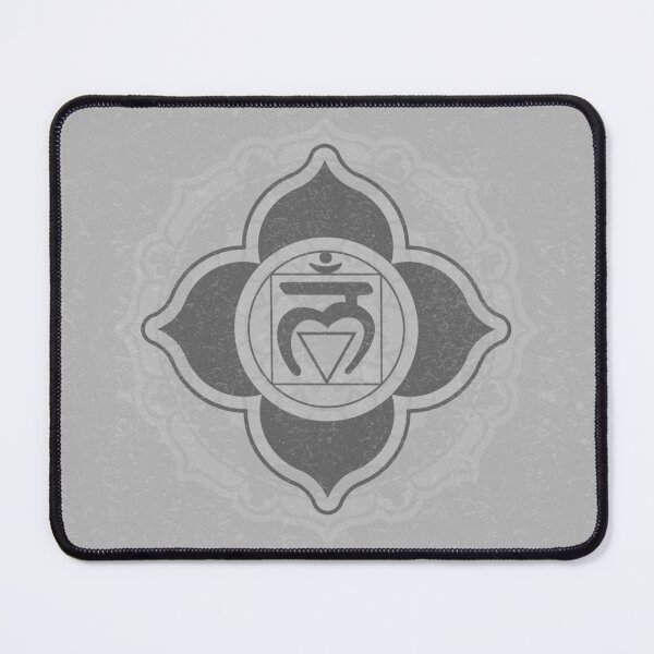 Item preview, Root Chakra Mandala - Fog + Slate designed and sold by Irene Estelle.
