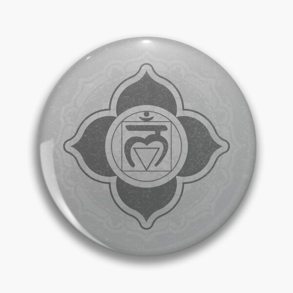 Item preview, Root Chakra Mandala - Fog + Slate designed and sold by Irene Estelle.