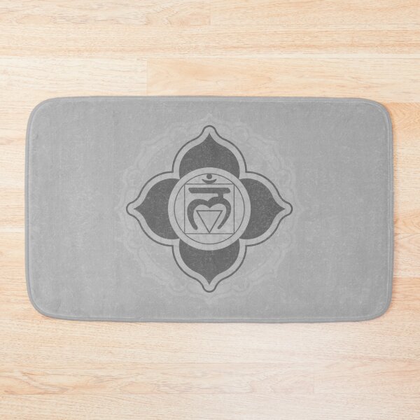 Item preview, Root Chakra Mandala - Fog + Slate designed and sold by Irene Estelle.