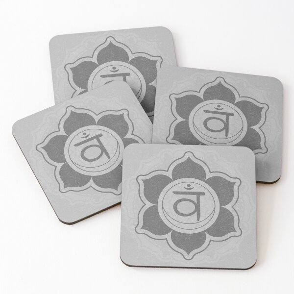Item preview, Sacral Chakra Mandala - Fog + Slate designed and sold by Irene Estelle.