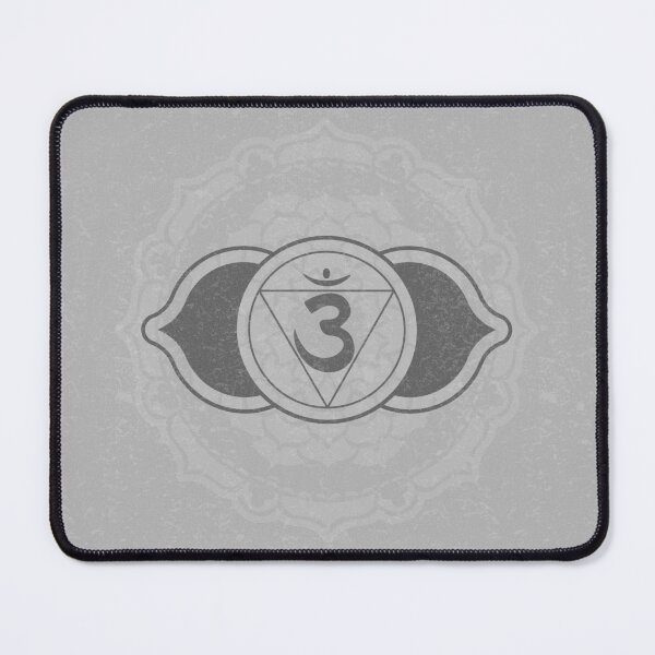 Item preview, Third Eye Chakra Mandala - Fog + Slate designed and sold by Irene Estelle.