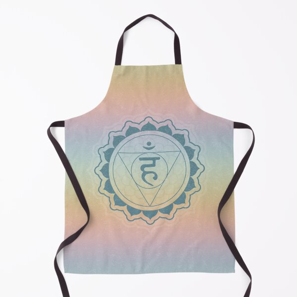 Item preview, Throat Chakra Mandala - Rainbow Sorbet + Peacock designed and sold by Irene Estelle.