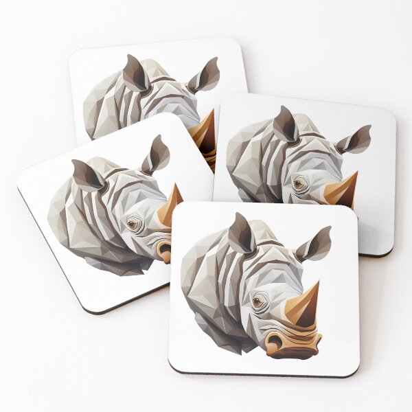Item preview, Rhinoceros, Logo, Sticker, Wall arts, Art Prints and More designed and sold by Kevin Lou.