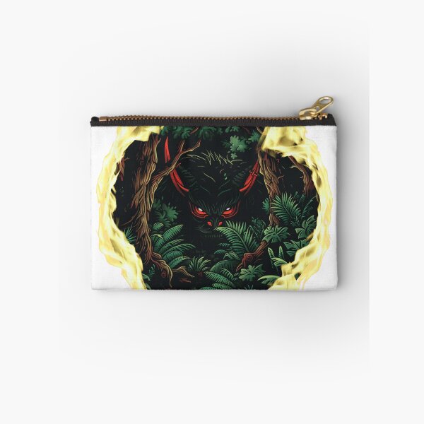 Item preview, a cartoon evil hiding in the dark forest designed and sold by DigiArtNDesign.
