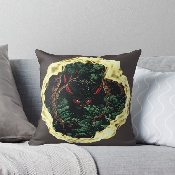 Item preview, a cartoon evil hiding in the dark forest designed and sold by DigiArtNDesign.