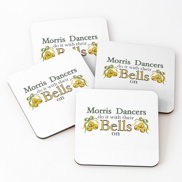 Item preview, Morris Dancers do it with their bells on - Green and yellow designed and sold by FairhavenMorris.
