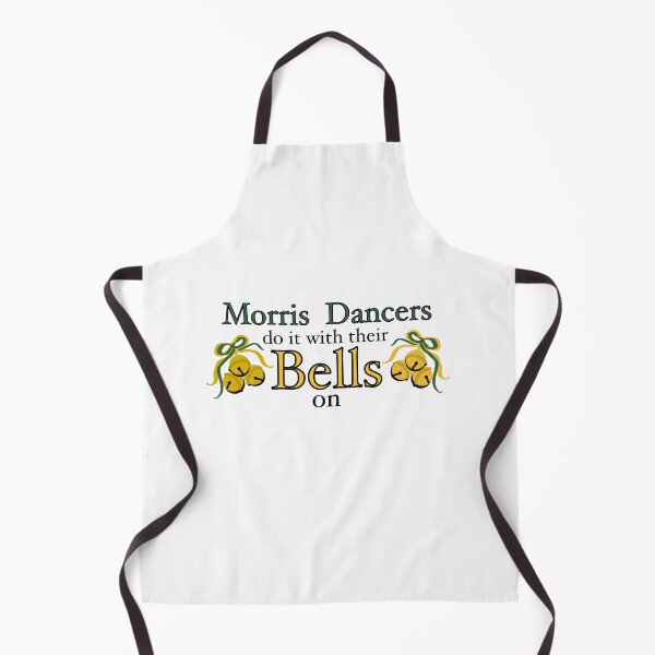 Item preview, Morris Dancers do it with their bells on - Green and yellow designed and sold by FairhavenMorris.