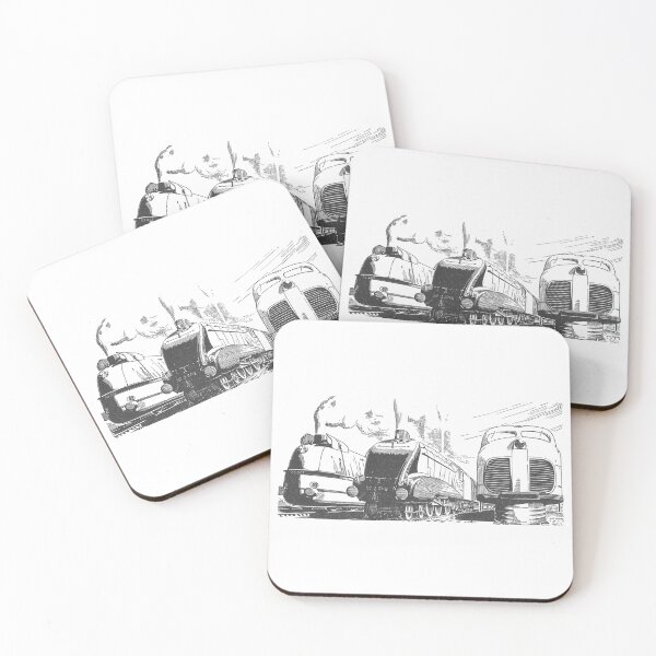 Item preview, "The Streamliners" by Reginald Payne designed and sold by ClickClackTrack.