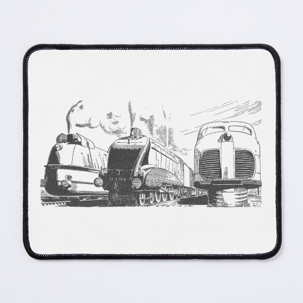 Item preview, "The Streamliners" by Reginald Payne designed and sold by ClickClackTrack.