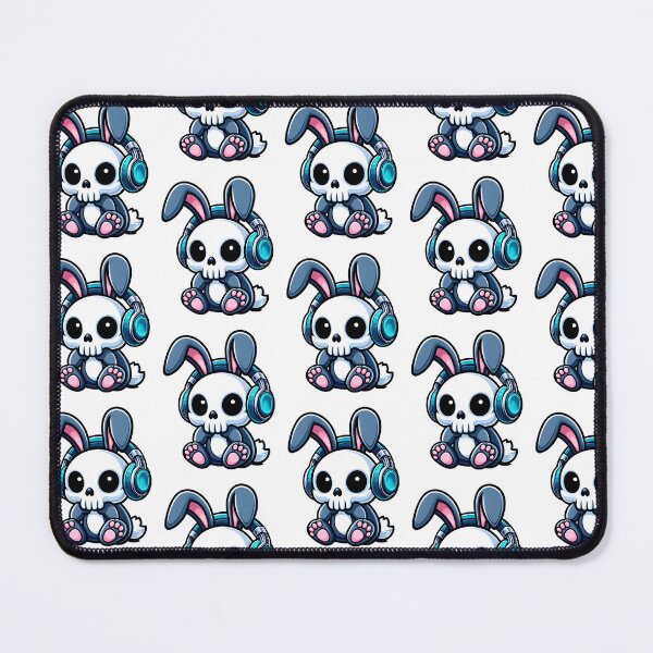 Item preview, Cute Skull Easter Panda Bunny Rabbit Rock Roll Music designed and sold by Horizon Cartoon.