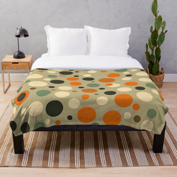 Item preview, Circles OCBB - Orange, Cream, Brown, & Brown on a Tan background designed and sold by gotitat.